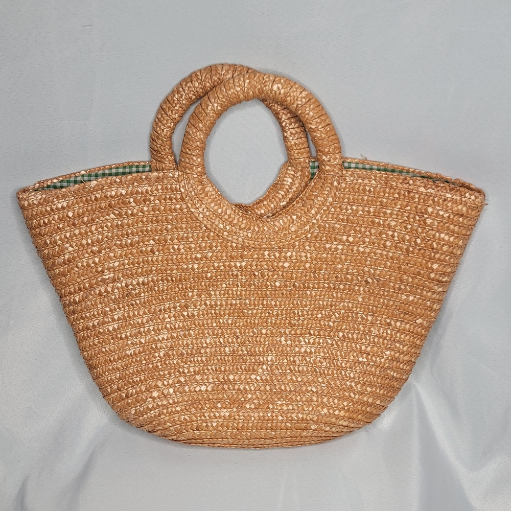 Laura Ashley Natural Woven Tote